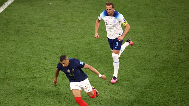 Kylian Mbappe und Harry Kane