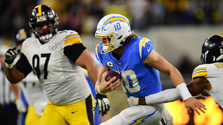 Justin Herbert and the Chargers are looking for their third consecutive win. Justin Herbert and the Chargers are looking for their third consecutive win.