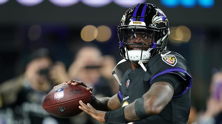 Baltimore Ravens quarterback Lamar Jackson