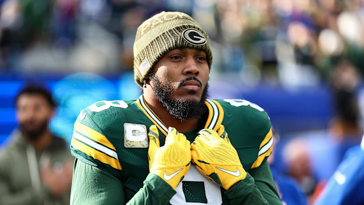 Green Bay Packers running back Josh Jacobs