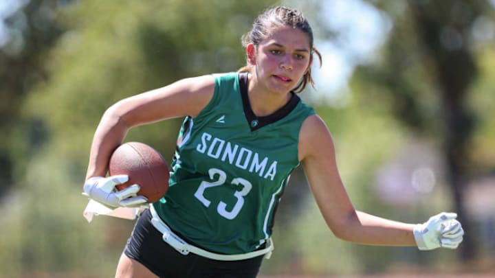 Castilleja vs. Sonoma Valley in California Varsity high school flag football showdown - Aug. 30, 2025 Castilleja vs. Sonoma Valley in California Varsity high school flag football showdown - Aug. 30, 2025