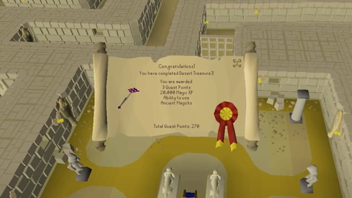 Desert Treasure I, Old School RuneScape (OSRS)