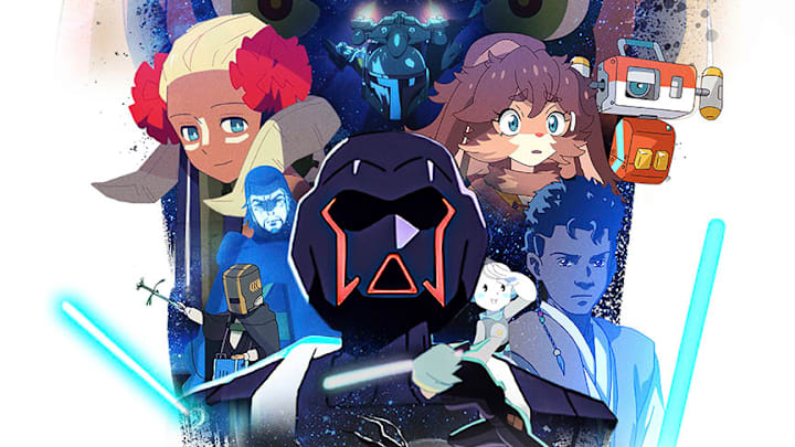 Star Wars: Visions English key art.