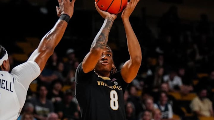 Tyler Harris leads a group of transfers that have acclimated quickly for Vanderbilt basketball. Tyler Harris leads a group of transfers that have acclimated quickly for Vanderbilt basketball.