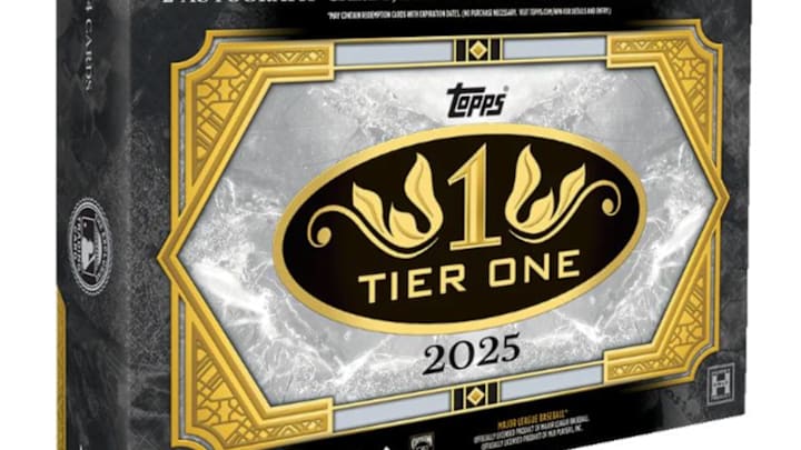 その他 TOPPS TIER ONE WEDNESDAY - 2025 Topps Tier One Baseball 12 Box Case Break