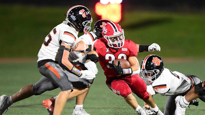 The No. 1 New Canaan Rams travel to take on Danbury this Friday night at 6:00 p.m.