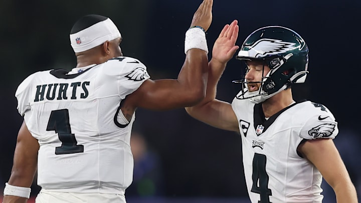 Jalen Hurts, Jake Elliott, Philadelphia Eagles