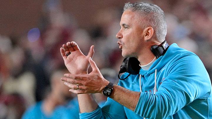 Florida State Seminoles head coach Mike Norvell Florida State Seminoles head coach Mike Norvell
