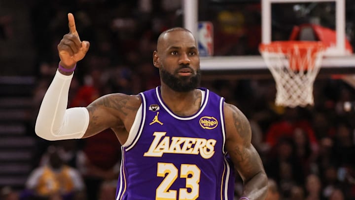Los Angeles Lakers forward LeBron James is a great prop target on Sunday.