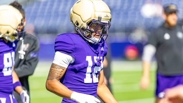 Trez Davis has impressed at UW spring football. 