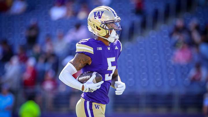 UW receiver Christian Moss recently had quadriceps surgery. UW receiver Christian Moss recently had quadriceps surgery.