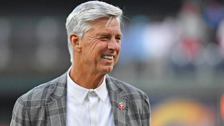 Apr 10, 2023; Philadelphia, Pennsylvania, USA; Philadelphia Phillies President of Baseball Operations Dave Dombrowski before game against the Miami Marlins at Citizens Bank Park.