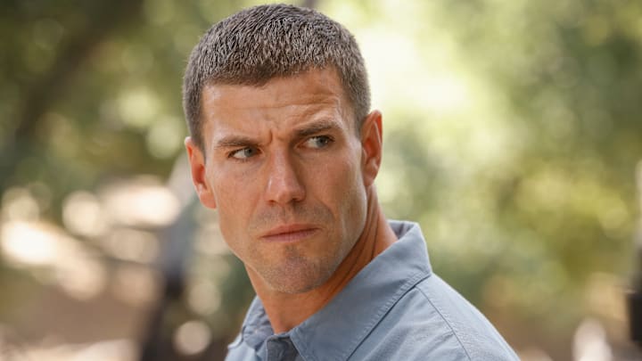 NCIS: Origins – Pictured (L-R): Austin Stowell as Leroy Jethro Gibbs