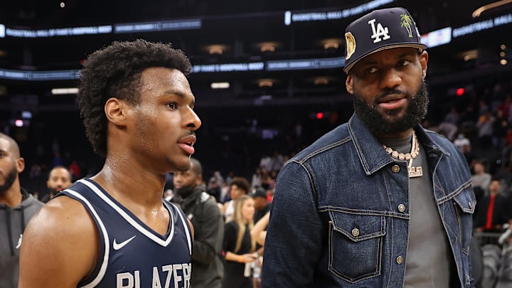 LeBron ha reiterado su intención de jugar en la NBA junto a su hijo Bronny