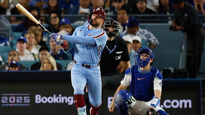 Division Series - Philadelphia Phillies v Los Angeles Dodgers - Game Three Division Series - Philadelphia Phillies v Los Angeles Dodgers - Game Three