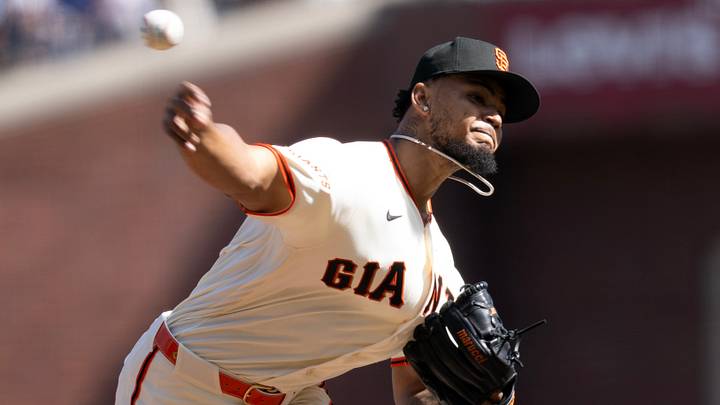 San Francisco Giants pitcher Camilo Doval. Credit: D. Ross Cameron-Imagn Images San Francisco Giants pitcher Camilo Doval. Credit: D. Ross Cameron-Imagn Images