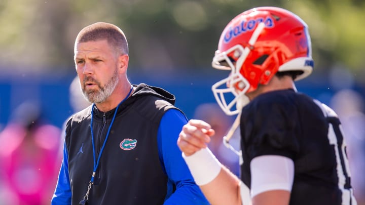 Florida Gators head coach Billy Napier