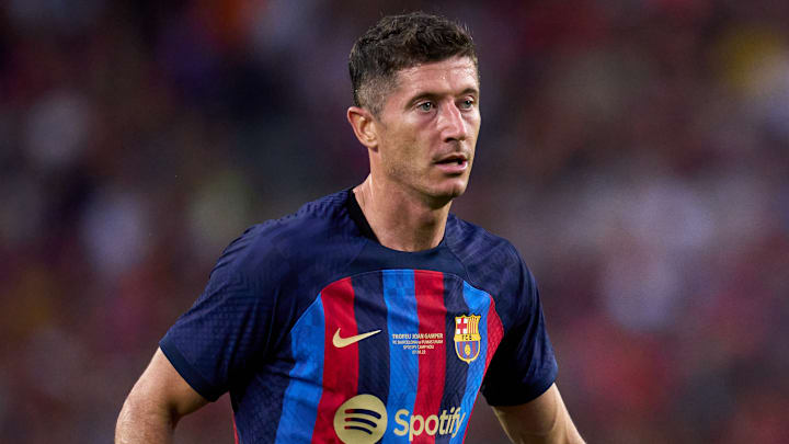 Robert Lewandowski hat sein Debüt für Barcelona gefeiert: Doch steht er auch zum Liga-Auftakt zur Verfügung? Robert Lewandowski hat sein Debüt für Barcelona gefeiert: Doch steht er auch zum Liga-Auftakt zur Verfügung?