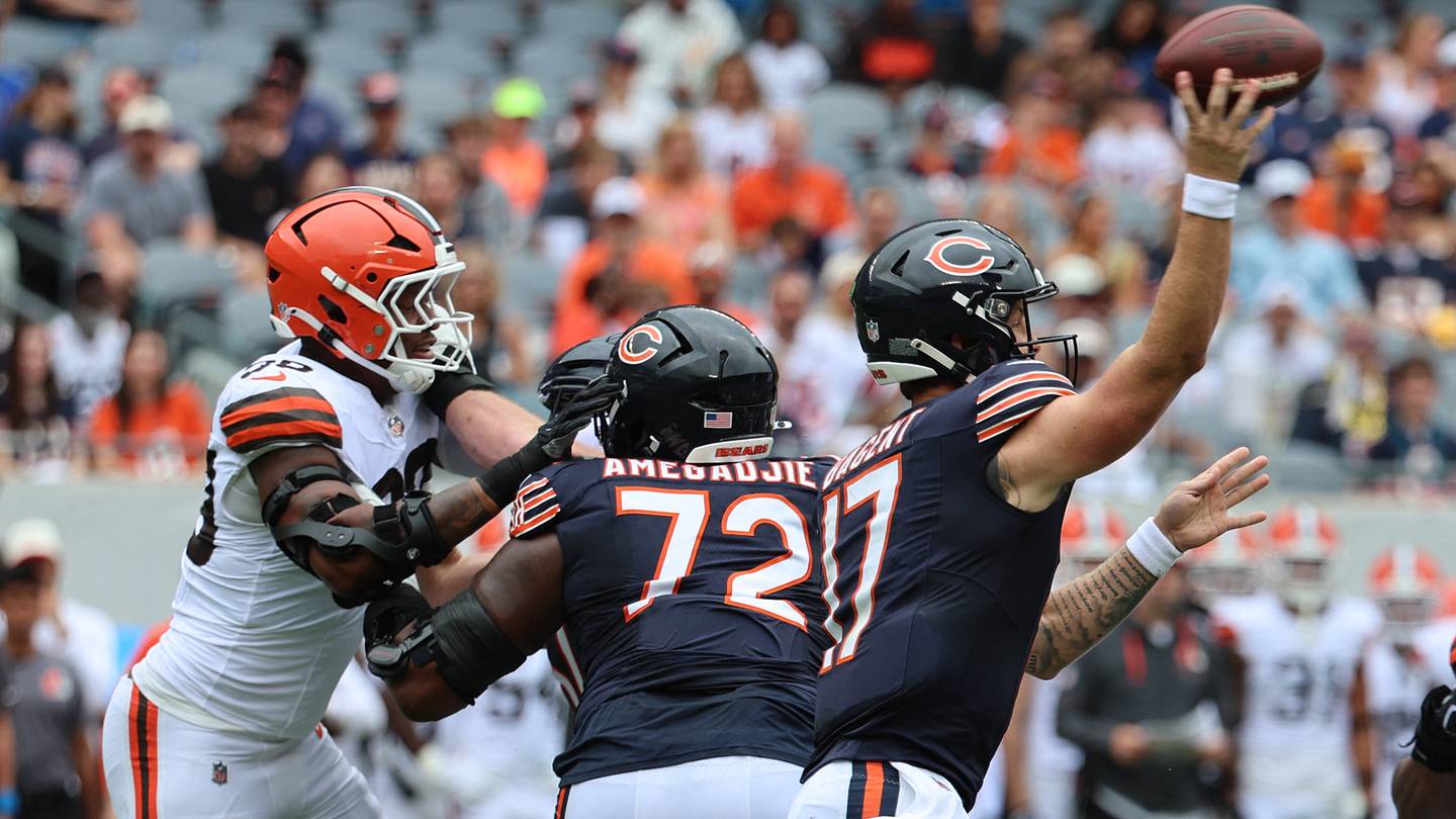 Where Bears Left Tackle Situation Appears Headed for Cincinnati Trip