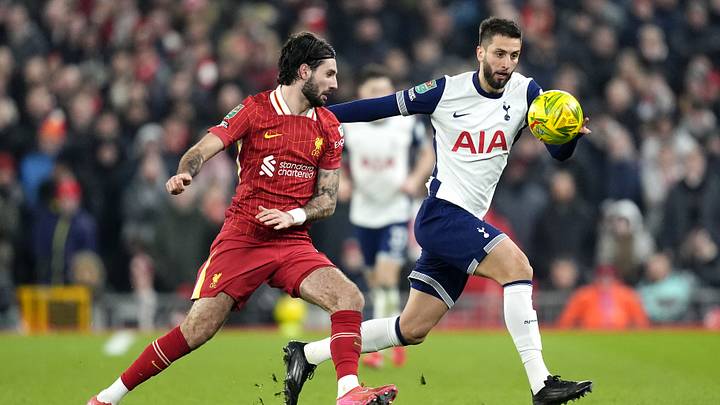 Liverpool v Tottenham Hotspur - Carabao Cup Semi-Final - Second Leg - Anfield Liverpool v Tottenham Hotspur - Carabao Cup Semi-Final - Second Leg - Anfield