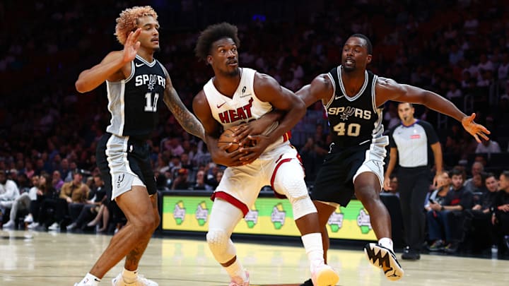 San Antonio Spurs v Miami Heat