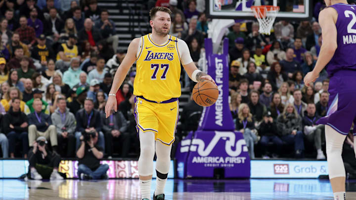 Luka Doncic is averaging 27.0 points, 8.0 rebounds and 7.5 assists during the 2024-25 season.