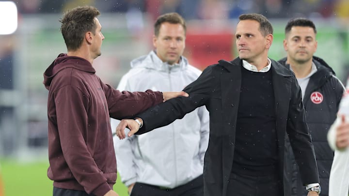 Miro Klose und Joti Chatzialexiou Miro Klose und Joti Chatzialexiou