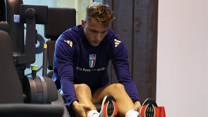 Italy Training Session & Press Conference