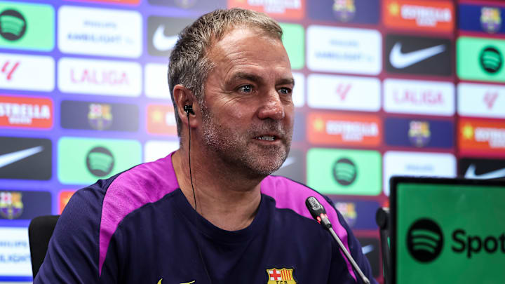 Fc Barcelona Training And Press Conference - Laliga Ea Sports