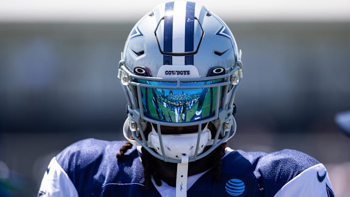 Dallas Cowboys safety Malik Hooker during training camp at Marriott Residence Inn-River Ridge playing fields.