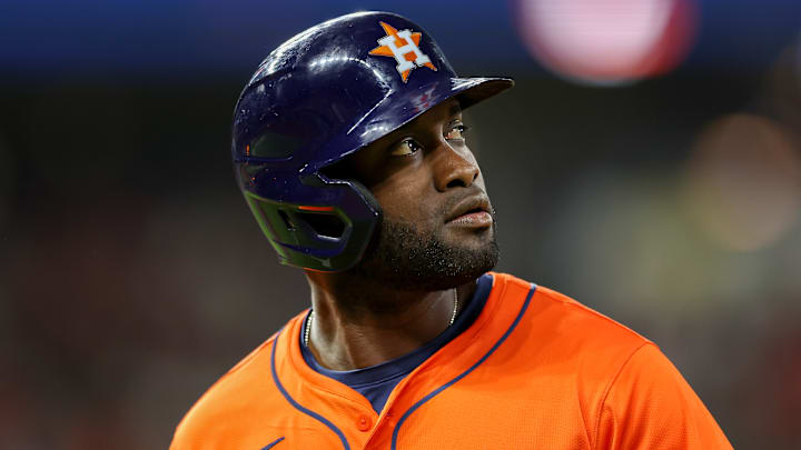 Houston Astros outfielder Yordan Alvarez