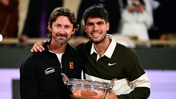 Carlos Alcaraz has split with coach Juan Carlos Ferrero.