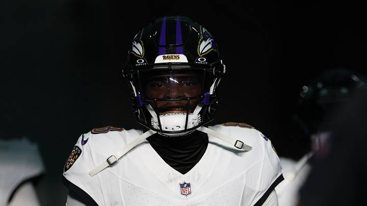Oct 30, 2025; Miami Gardens, Florida, USA; Baltimore Ravens quarterback Lamar Jackson (8) warms up before a game against the Miami Dolphins at Hard Rock Stadium. Mandatory Credit: Nathan Ray Seebeck-Imagn Images Oct 30, 2025; Miami Gardens, Florida, USA; Baltimore Ravens quarterback Lamar Jackson (8) warms up before a game against the Miami Dolphins at Hard Rock Stadium. Mandatory Credit: Nathan Ray Seebeck-Imagn Images