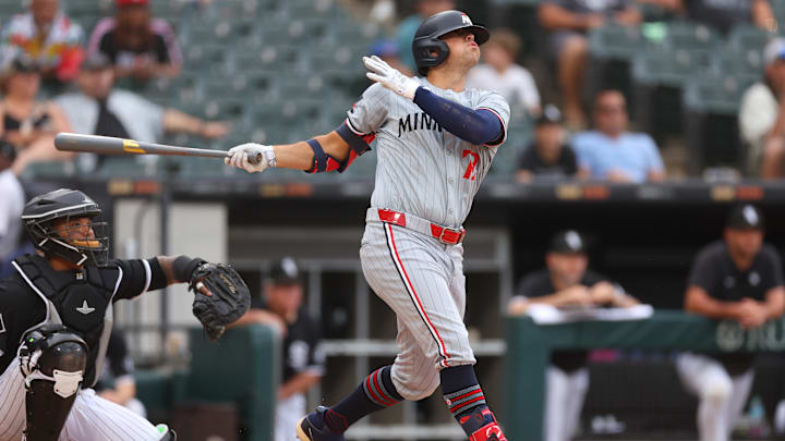 Minnesota Twins star rookie Brooks Lee hit the second home run of his career on Wednesday, and it came with a cool story.