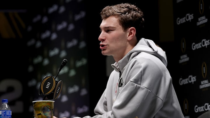 Fernando Mendoza, College Football Playoff National Championship: Media Day