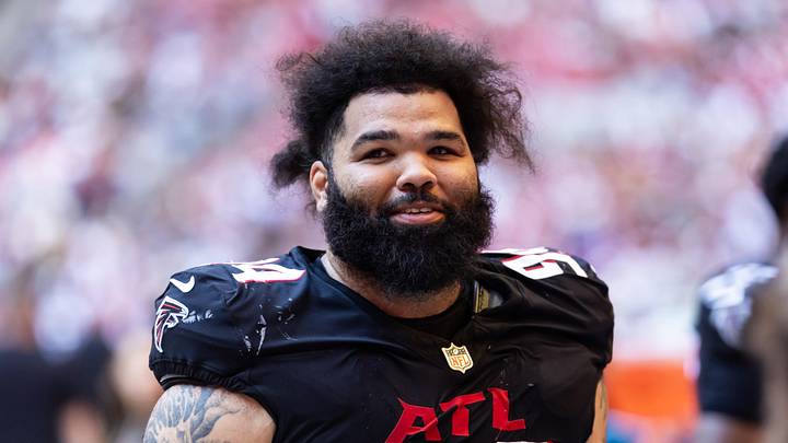Atlanta Falcons defensive lineman LaCale London took the long road to the NFL, and it's paid off for him. Atlanta Falcons defensive lineman LaCale London took the long road to the NFL, and it's paid off for him.