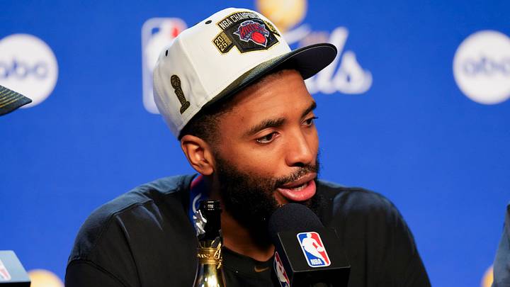 New York Knicks guard Mikal Bridges