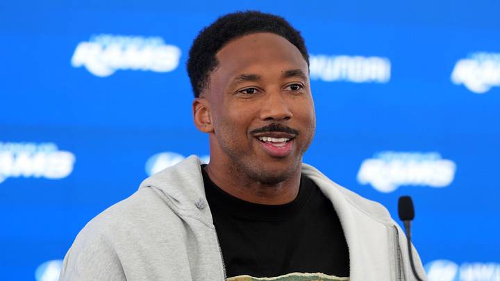 Los Angeles Rams defensive end Myles Garrett Los Angeles Rams defensive end Myles Garrett
