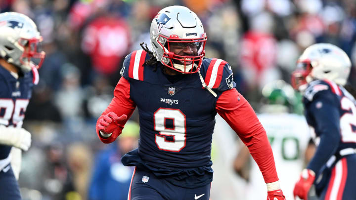 The Atlanta Falcons traded for New England Patriots outside linebacker Matthew Judon on Wednesday night. The Atlanta Falcons traded for New England Patriots outside linebacker Matthew Judon on Wednesday night.