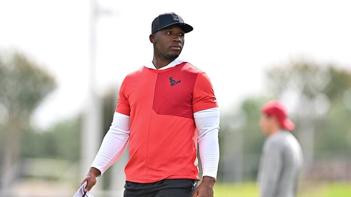 Jun 9, 2026; Houston, Texas, USA; Houston Texans head coach DeMeco Ryans arrives for the team’s minicamp at Houston Methodist Training Center. Mandatory Credit: Maria Lysaker-Imagn Images Jun 9, 2026; Houston, Texas, USA; Houston Texans head coach DeMeco Ryans arrives for the team’s minicamp at Houston Methodist Training Center. Mandatory Credit: Maria Lysaker-Imagn Images