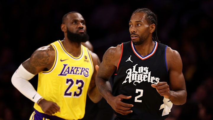Kawhi Leonard, LeBron James, LA Clippers
