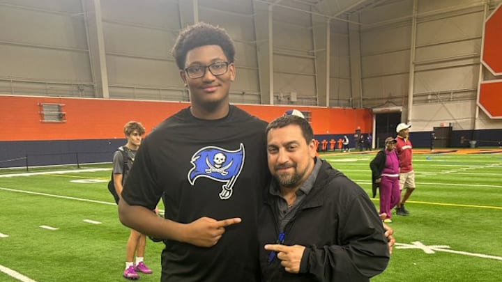 Marcus Small, shown here on a visit to Syracuse in June, has committed to the Orange Marcus Small, shown here on a visit to Syracuse in June, has committed to the Orange