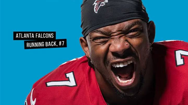 Atlanta Falcons' Bijan Robinson's Invisalign Poster. Atlanta Falcons' Bijan Robinson's Invisalign Poster.