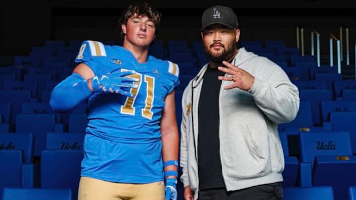 Cooper Javorsky on an official visit with the UCLA Bruins before committing