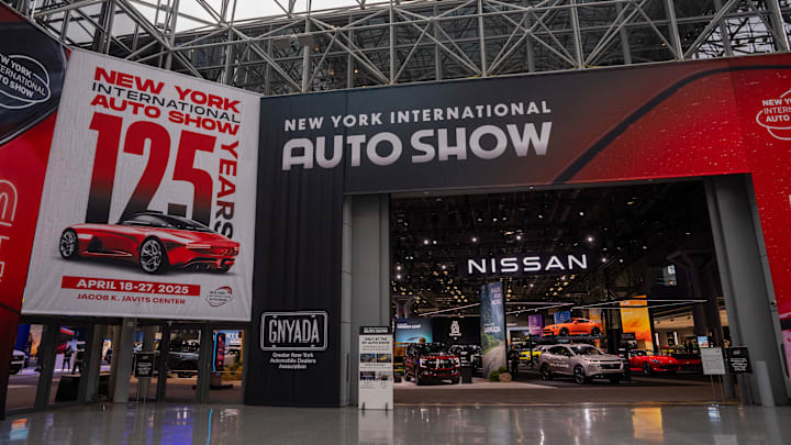 Carmakers Show Off Their Newest Models At New York International Auto Show