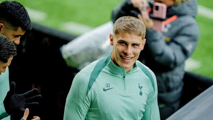 Micky van de Ven will play a key role for Spurs in the Europa League final Micky van de Ven will play a key role for Spurs in the Europa League final