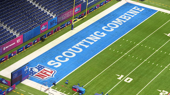 The 2026 NFL Scouting Combine Mandatory Credit: Kirby Lee-Imagn Images The 2026 NFL Scouting Combine Mandatory Credit: Kirby Lee-Imagn Images