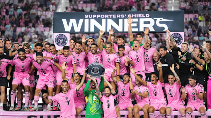 Inter Miami won the Supporters' Shield for the best regular-season record.