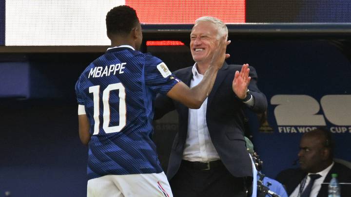 Kylian Mbappe, Didier Deschamps, Francia Kylian Mbappe, Didier Deschamps, Francia