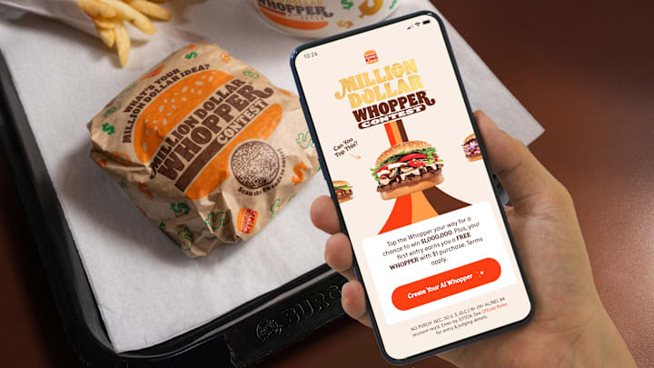 Million Dollar Whopper Contest - credit: Burger King